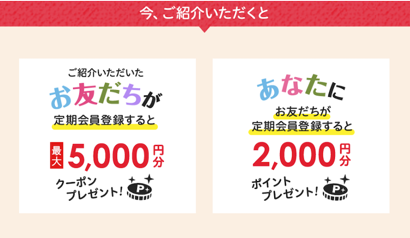 お友達紹介