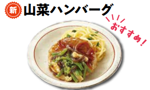 三菜ハンバーグ