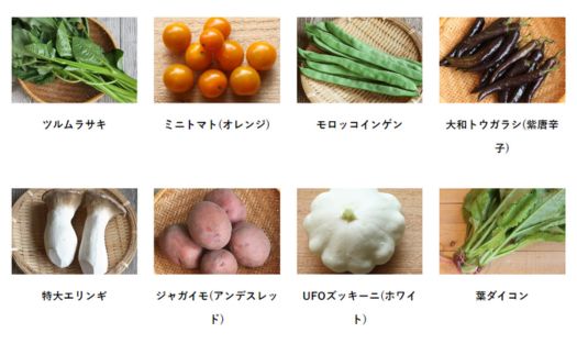 坂ノ途中　珍しい野菜