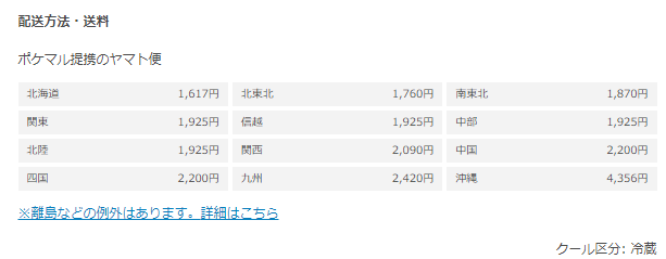 ポケマル　送料